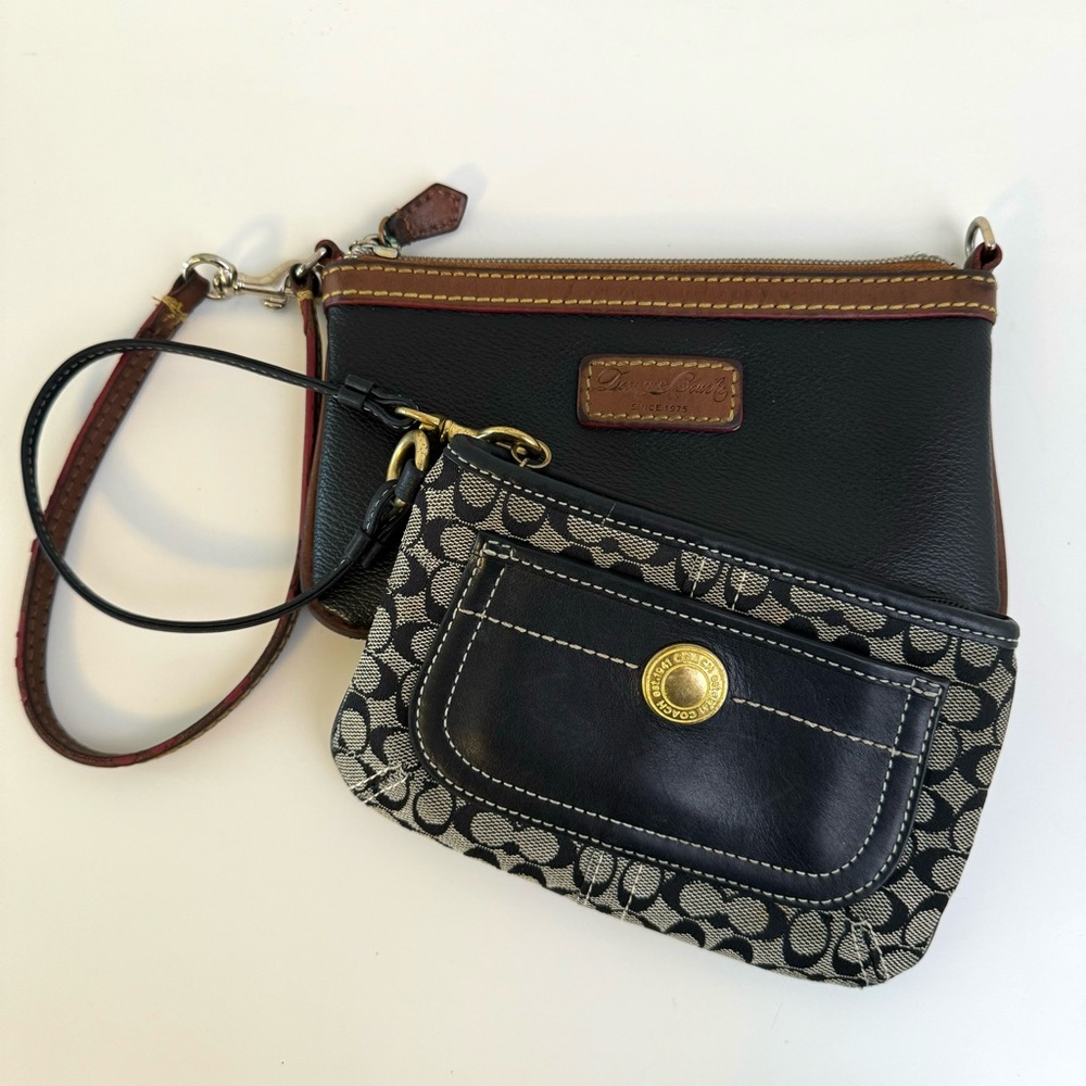 Vintage Dooney & Burke and Coach Wristlets